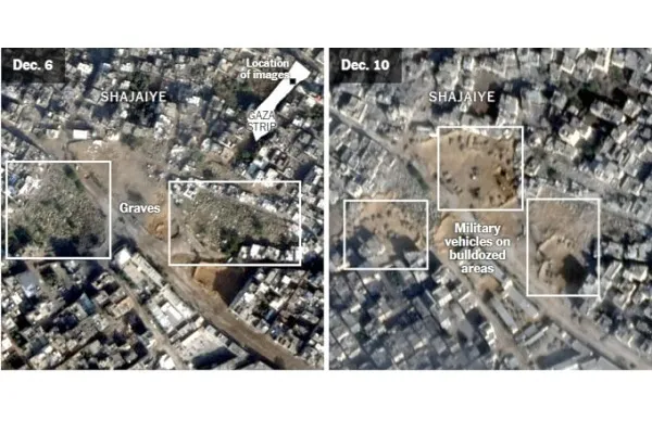 Sinira ng Pagsalakay ng Israel ang Anim na mga Libingan sa Gaza, Ibinunyag ng mga Larawan ng Satelayt