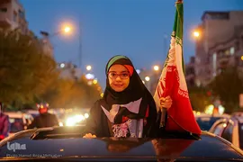 جشن پیروزی تیم ملی در تهران/2