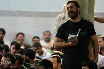 دعای عرفه در حسینیه صنف لباس فروشان تهران