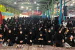 سوگواری بانوان اصفهانی به یاد شهیدان خدمت