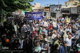 راهپیمایی روز قدس در شیراز