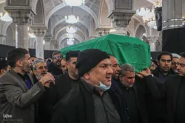 مراسم تشییع پیکر مطهر آیت‌الله امامی کاشانی