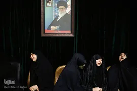 وداع با پیکر شهید مدافع حرم «بهرام مهرداد» در معراج شهدای تهران

