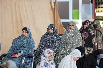 حضور امام جمعه تبریز در جمع معتکفین مسجد بقیه‌الله