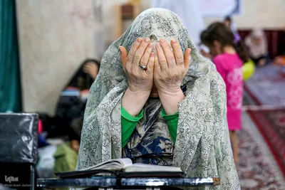 مراسم معنوی اعتکاف و زمزمه های دعای ام داود