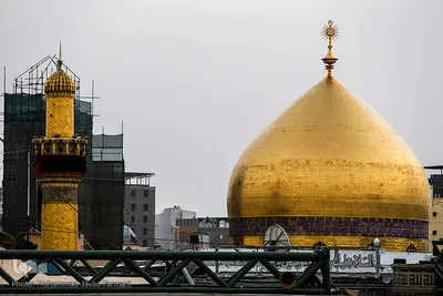 حرم حضرت علی(ع) میعادگاه راهپیمایان اربعین حسینی