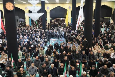 مراسم گرامیداشت شهدای اقتدار ایران در ارومیه‎