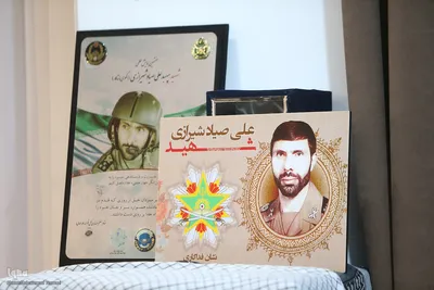 دیدار جمعی از فرزندان شهدا با خانواده شهید صیاد شیرازی