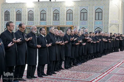 آیین تعویض پرچم حرم امام رضا(ع)