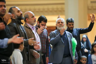 مراسم عزداری شب شهادت امام جعفر صادق علیه السلام در سوّمین حرم اهل‌بیت علیهم السلام‎