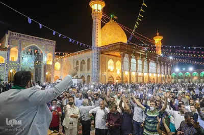 مراسم شام بزرگداشت حضرت احمدبن موسی (ع)