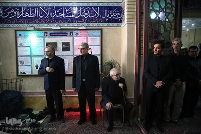 مراسم ترحیم ابوالشهدا مرحوم حاج علی حیدری