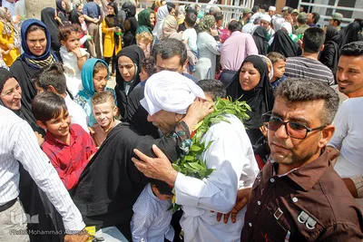 بازگشت کاروان حجاج در خوزستان