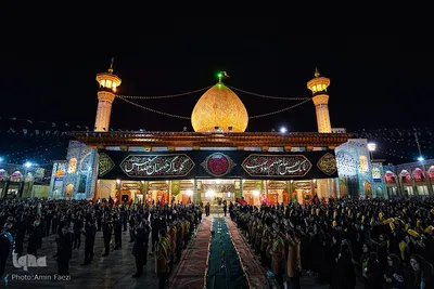 شام غریبان در حرم شاهچراغ(ع)‎