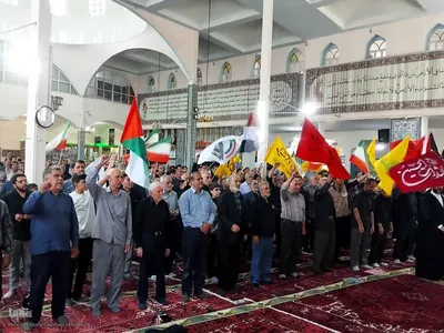 برگزاری جمعه های خونخواهی رهبر شهید در نماز جمعه شهرستان اهر