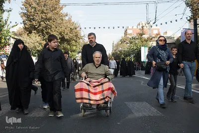 راهپیمایی جاماندگان اربعین حسینی در تهران
