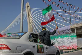 جشن ۴۳ سال استقامت و عزت در سومین حرم اهل بیت (ع)