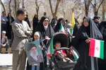 حماسه‌سازی مردم چهارمحال و بختیاری در روز قدس‎