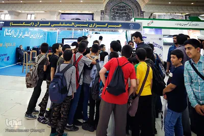 غرفه ایکنا در بیست‌وپنجمین نمایشگاه قرآن-1
