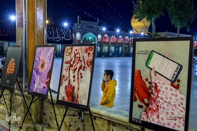 آثار به جا مانده از حمله تروریستی به حرم مطهر حضرت شاهچراغ (ع)