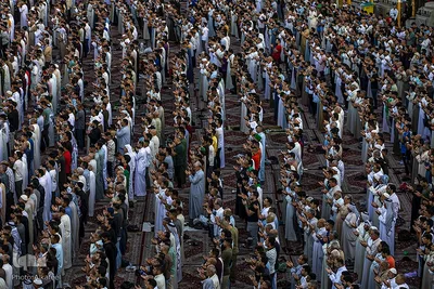 نماز عید سعید قربان در حرم اباالفضل العباس (ع)
