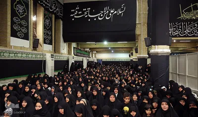 عزاداری شب عاشورای حسینی در حسینیه امام خمینی(ره)