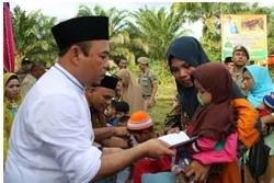 Bupati Labuhanbatu Buka Kegiatan MTQ dan FN Ke-2 Tingkat Desa Pasar Tiga Panai Tengah