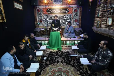 محفل با شکوه انس با قرآن‌کریم در تکیه‌گاه لثارات الحسین (ع) خانی‌آباد نو