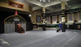 مراسم عزاداری شب شهادت امام سجاد (ع)در حسینیه امام خمینی(ره)