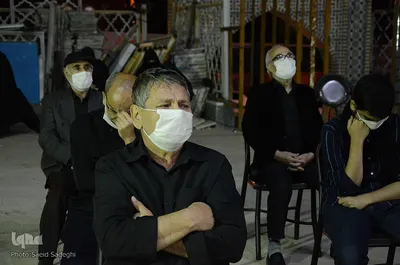 عزاداری شب هشتم ماه محرم در مسجد ولیعصر تبریز‎‎