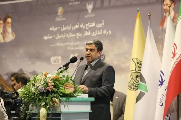 تکمیل پروژه راه‌آهن اردبیل اولویت دولت چهاردهم بود