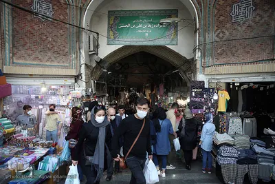 اولین روز بازار تهران پس از تعطیلی اجباری مقابله با شیوع ویروس کرونا