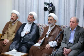 دیدار اعضای هیئت علمی پنجمین کنگره جهانی حضرت رضا علیه‌السلام