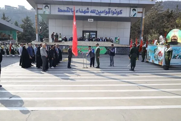 آیین پایان دوره سربازان آموزشی مرکز تربیت و آموزش شهید ادیبی ناجا در مرزن آباد