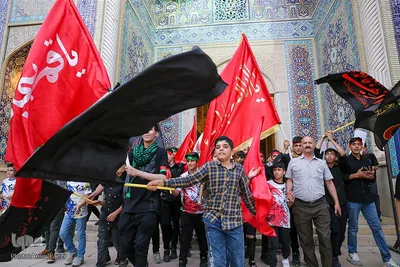 عزاداری نوجوانان به مناسبت روز قاسم‎