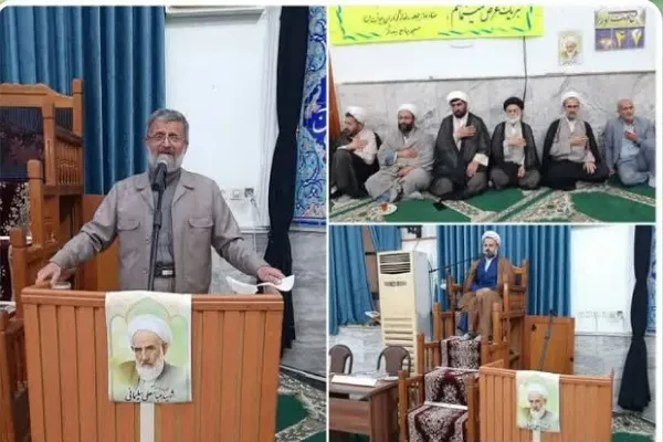 مراسم بزرگداشت آیت‌الله شهید سلیمانی در بندرگز برگزار شد