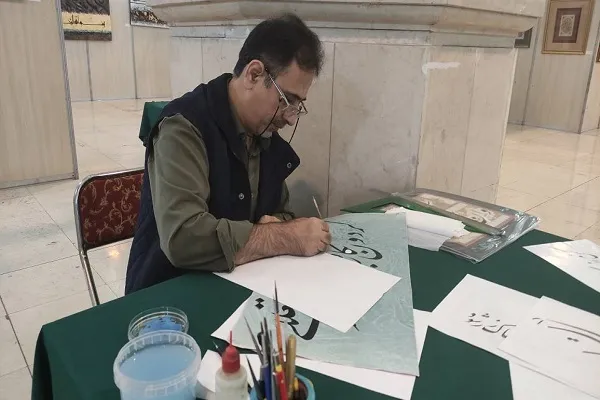 فضای نمایشگاه قرآن برای خلق هنر مساعد است
