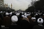 مراسم تشییع پیکر آیت‌الله سید محمد مهدی خلخالی