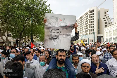 مراسم تشییع پیکر شهید حجت‌الاسلام محمد اصلانی