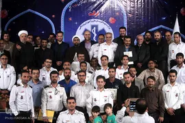 مراسم اختتامیه نخستین مسابقات قرآن کارکنان سازمان اورژانس کشور