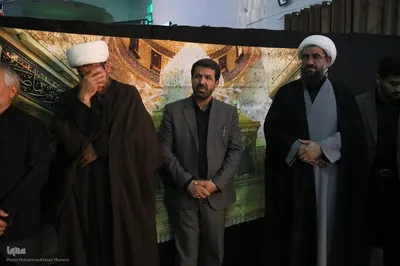 مراسم وداع با پیکر شهید سپهبد علی شادمانی در همدان‎