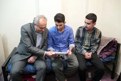 حضور استاندار آذربایجان شرقی در خوابگاه دانشجویان