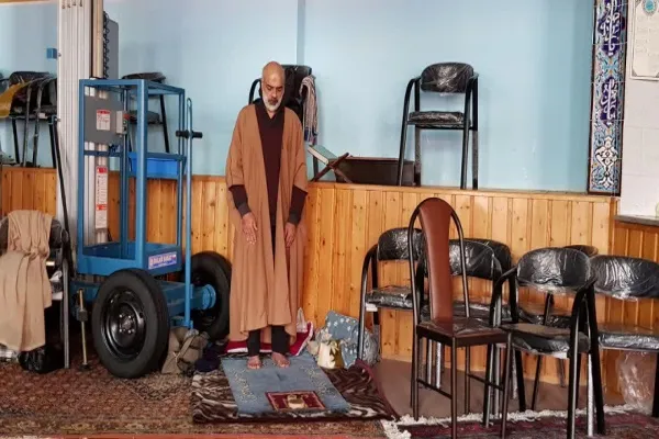 مراسم معنوی اعتکاف در مسجد جامع اردبیل 