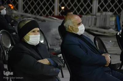 عزاداری شب هشتم ماه محرم در مسجد ولیعصر تبریز‎‎