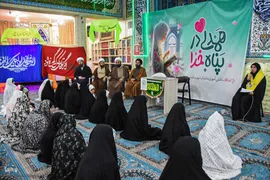  مراسم معنوی اعتکاف در سمنان