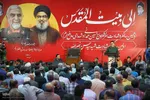 مراسم گرامیداشت سردار همدانی و شهدای مدافع حرم همدان‎
