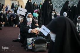 اجتماع دختران انقلاب برای حمایت از حجاب