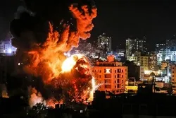 Ang Zionistang Rehimen ay Nagpapatindi ng Pag-atake sa Gaza Strip