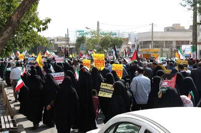 راهیپمایی همبستگی با مبارزان فلسطین در اراک