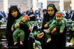 حسینیه ایران؛ سوگواره شیرخوارگان حسینی در حرم شاهچراغ